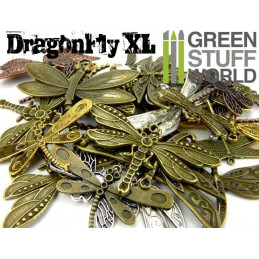 SteamPunk Big DRAGONFLY-XL Beads 85gr | OUTLET - Hobby Accessories