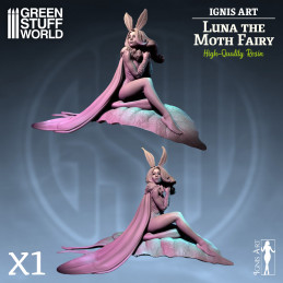 Ignis Art - Luna the Moth Fairy | Bustes et Figures Ignis Art