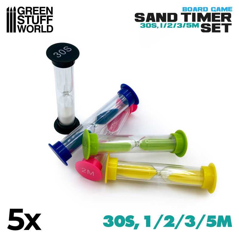 Sand timers | Markers and gaming rulers