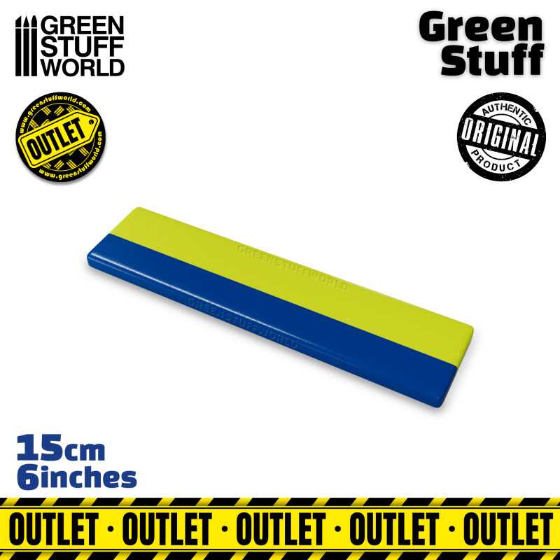 Green Stuff Tape 6 inches - OUTLET | OUTLET - PUTTIES AND MATERIALS Green Stuff Tape 6 inches - OUTLET | OUTLET - PUTTIES AND MATERIALS