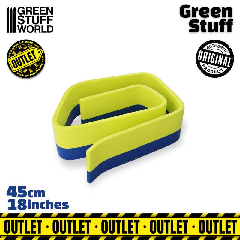 Green Stuff Tape 18 inches - OUTLET | OUTLET - PUTTIES AND MATERIALS Green Stuff Tape 18 inches - OUTLET | OUTLET - PUTTIES AND MATERIALS