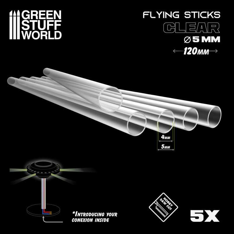 Acrylic Clear Tubes 5 mm | Round Profiles Acrylic Clear Tubes 5 mm | Round Profiles