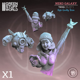 Neko Galaxy - Yana Neko Galaxy - Bustos y Figuras