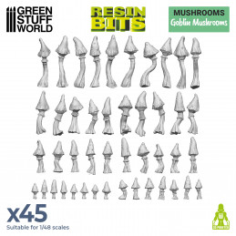 3D-Druckset - Kobold-Pilze | Pflanzen und Vegetation