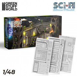 Moldes de Silicona - Molde Sci-Fi Moldes Escenografia
