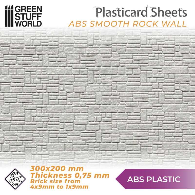 Plancha Plasticard LADRILLO LISO - tamaño A4 Planchas Texturizadas Plancha Plasticard LADRILLO LISO - tamaño A4 Planchas Texturizadas