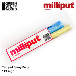 Proops Milliput Epoxy Putty, Standard Yellow Grey X 2 Packs