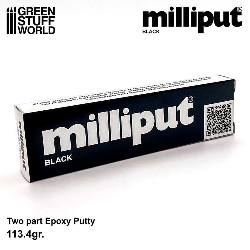 Milliput Noir | Pâte Milliput