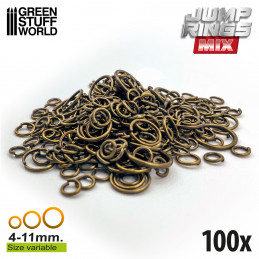 Jumplink Rings Mix | Scale Model Chain