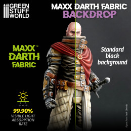 Schwarzer Maxx Darth-Hintergrund - 200x300mm | Hintergründe