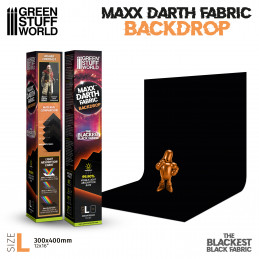 Schwarzer Maxx Darth-Hintergrund L 300x400mm
