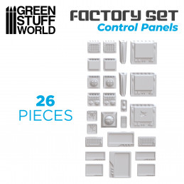 Silicone Molds - Control Panels | Terrain molds