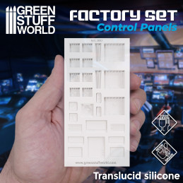 Silikon Texturplatten - Bedienfelder | Gelände silikonformen