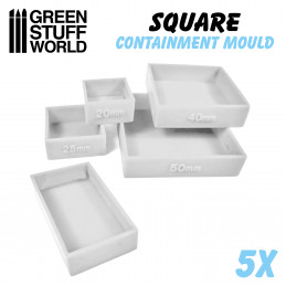 Containment Molds for Square Bases | Containment Molds