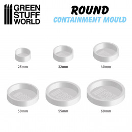 Containment Molds for Round Bases | Containment Molds