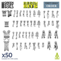 3D printed set - Purity Seals - ORDER | Shields and shoulder pads 3D printed set - Purity Seals - ORDER | Shields and shoulder pads