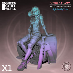Neko Galaxy - Akito Dune Rider | Neko Galaxy Miniatures