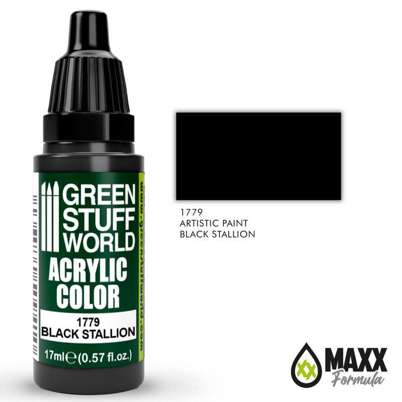 ▷ Buy Acrylic Color BLACK STALLION - GSW