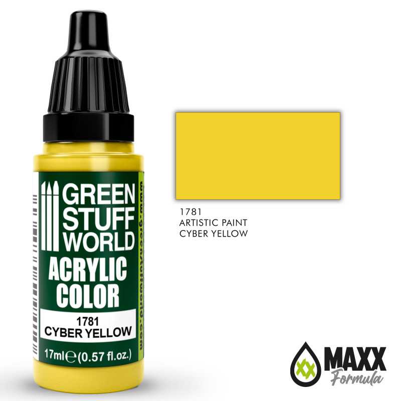 Vallejo 60ml Bottle Metallic Yellow Premium