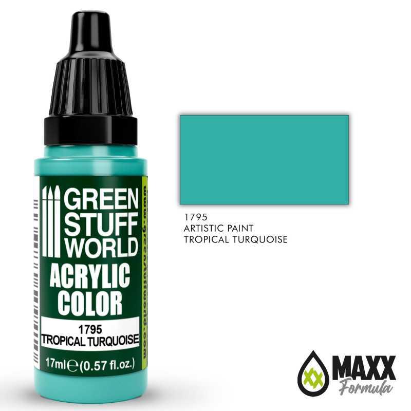 Pintura Acrilica TROPICAL TURQUOISE Pintura Acrilica