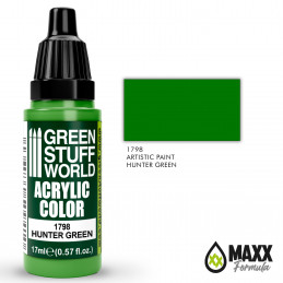 Acrylic Color HUNTER GREEN | Acrylic Paints