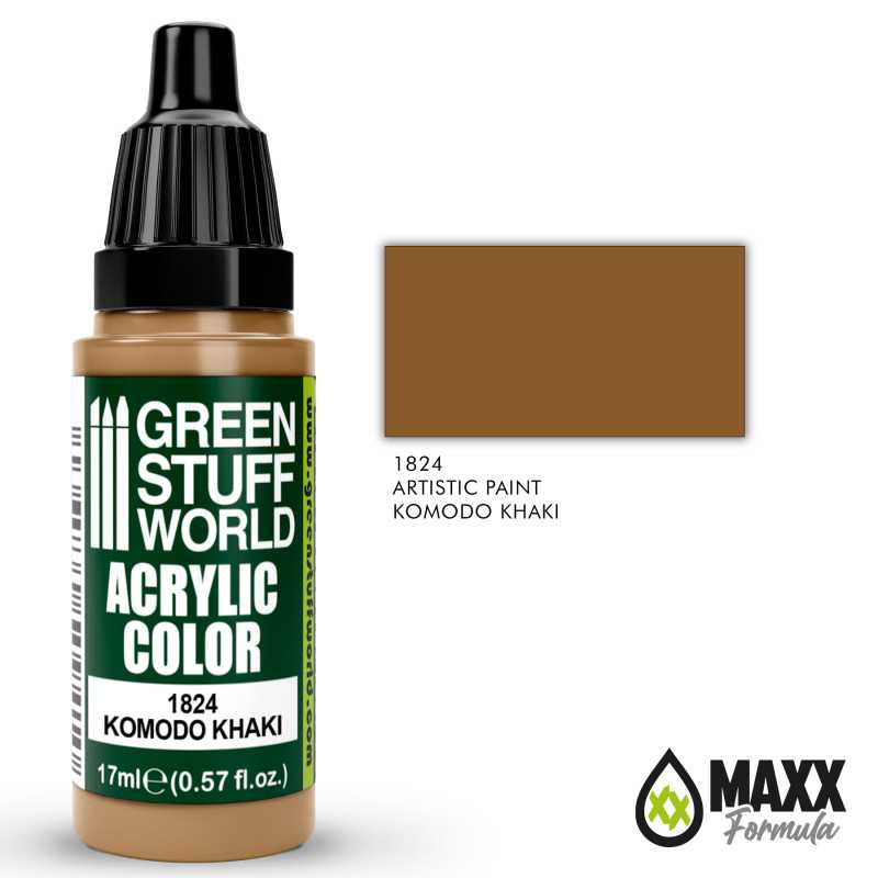 Acrylic Color KOMODO KHAKI | Acrylic Paints Acrylic Color KOMODO KHAKI | Acrylic Paints