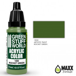 Colore Acrilico ROCKET GREEN | Colori Acrilici