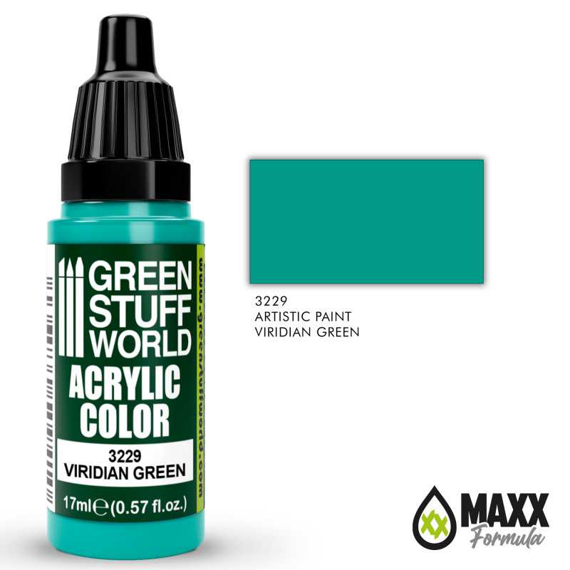 Acrylic Color VIRIDIAN GREEN | Acrylic Paints