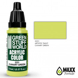Acrylic Color CANARY GREEN | Acrylic Paints