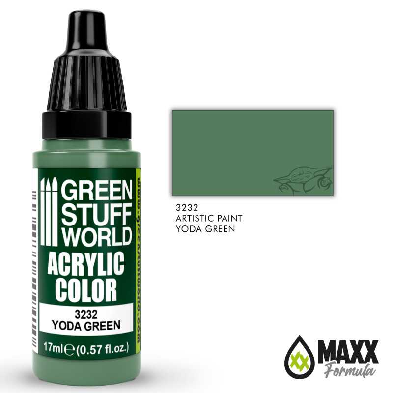 Acrylfarben YODA GREEN | Acryl farben