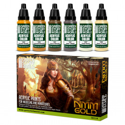 Paint Set - NMM Gold | Model Paint Sets