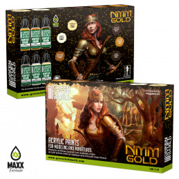 Paint Set - NMM Gold | Model Paint Sets