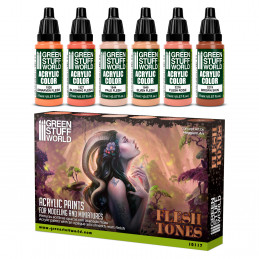 Set Peinture - Flesh Tones | Kits peinture