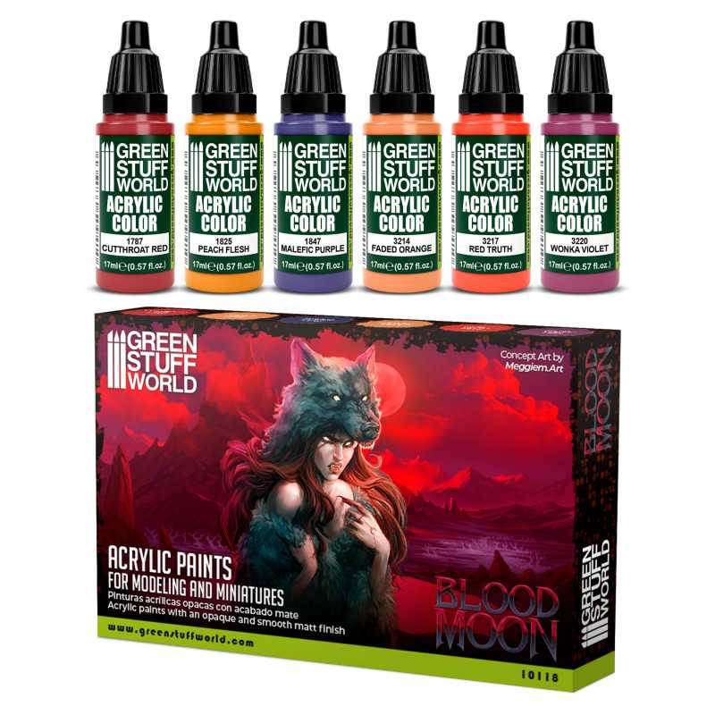 Paint Set - Blood Moon | Model Paint Sets