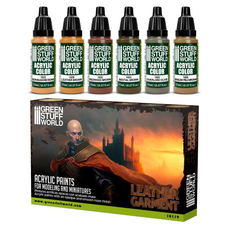 Set Peinture - Leather Brown | Kits peinture Set Peinture - Leather Brown | Kits peinture