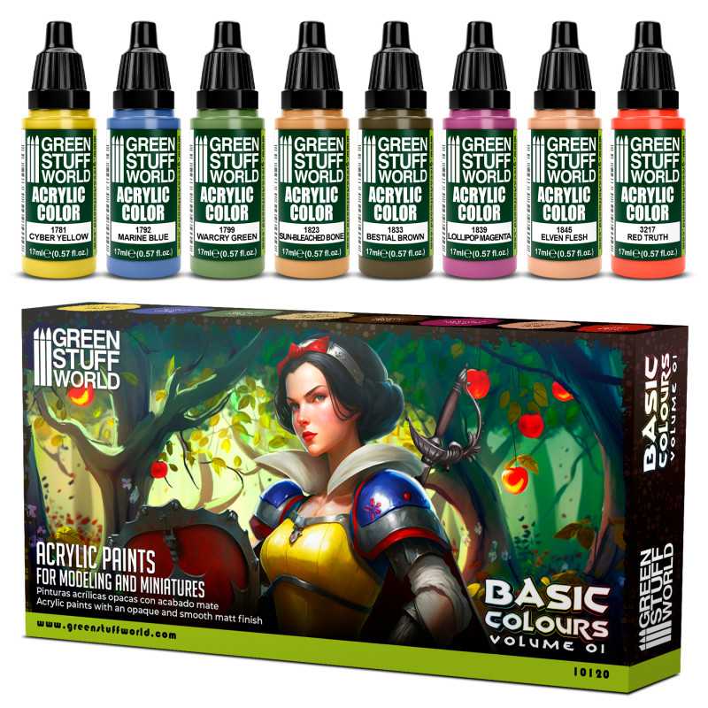 Set Peinture - Basics 01 | Kits peinture