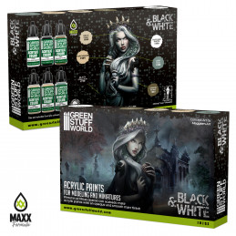 Paint Set - Black and White | Model Paint Sets