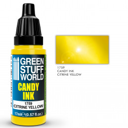Candy Ink CITRINE YELLOW | Acrylic Inks