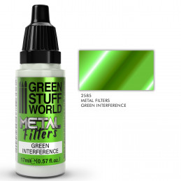 Metal Filters - Green Interference | Chameleon Paints