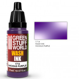 Wash Ink VICIOUS PURPLE | Acrylic Inks