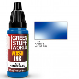 Wash Ink AETHER BLUE | Acrylic Inks