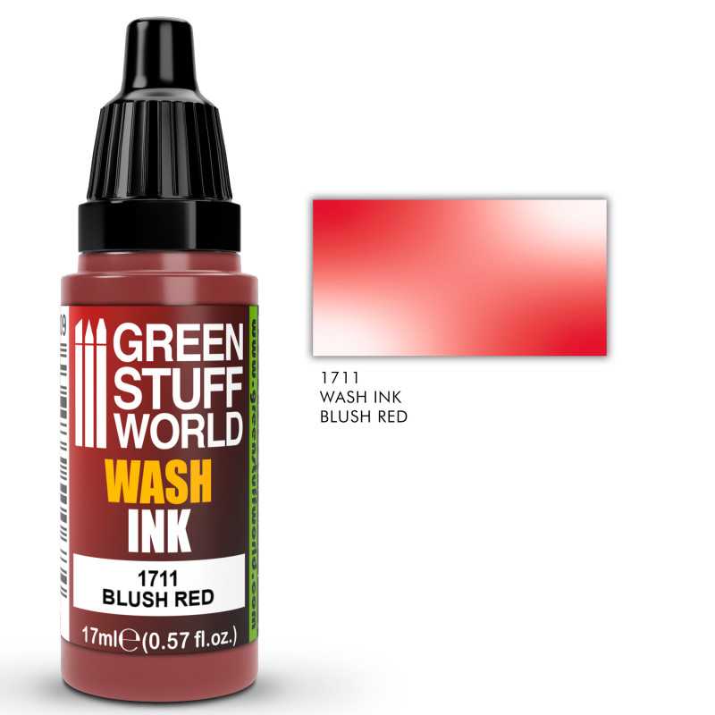 Inchiostro Lavatura Wash BLUSH RED | Colori Inchiostri