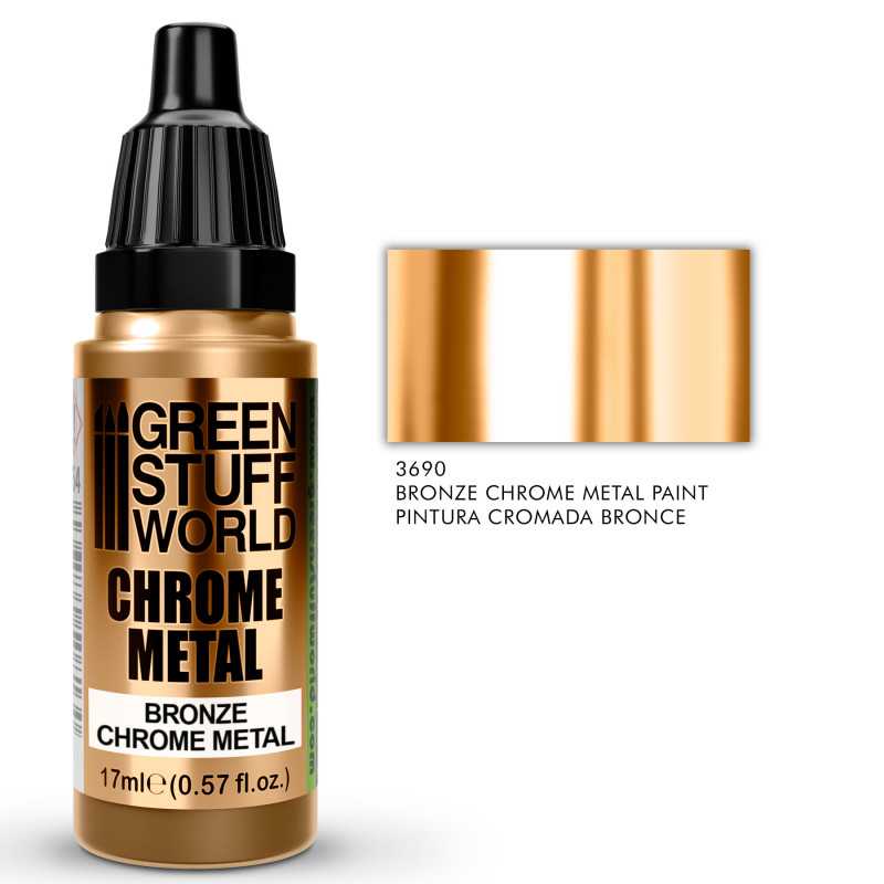 Chrome Paint - BRONZE 17ml | Chrome Paints