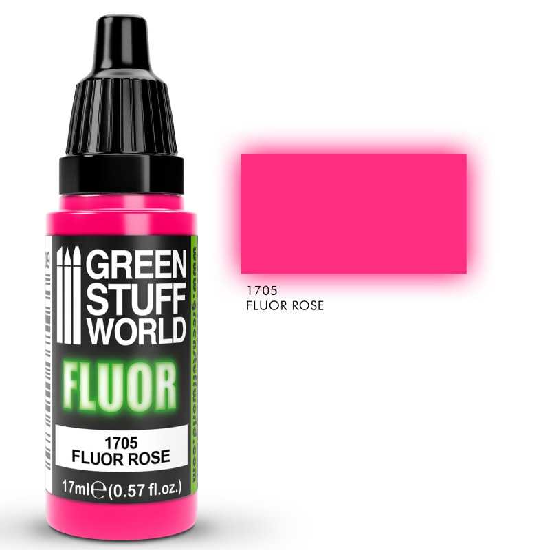 Peinture Fluor ROSE | Peintures Fluorescentes