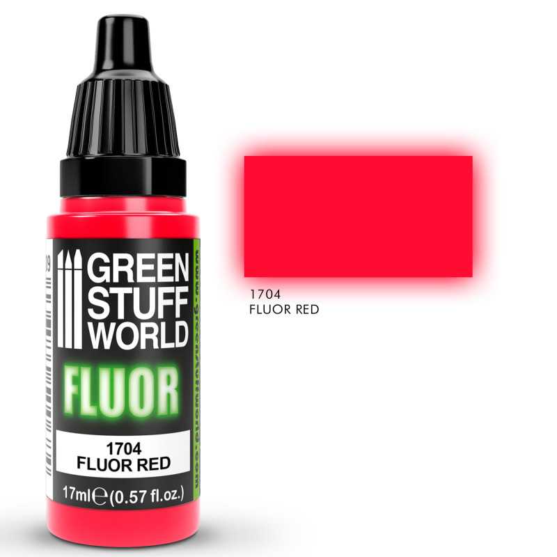 Fluor Paint RED | Fluorescent Paints