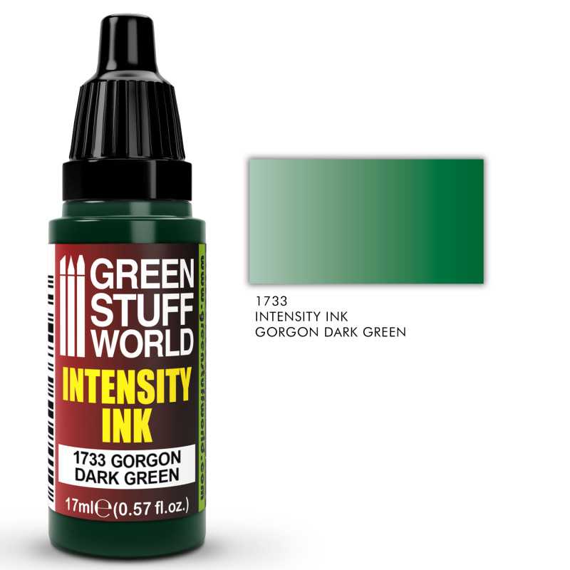 Tinta de Intensidad GORGON DARK GREEN Tintas Acrilicas