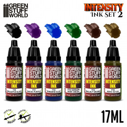 Set x6 Intensity Inks - Set 2 | Model Paint Sets