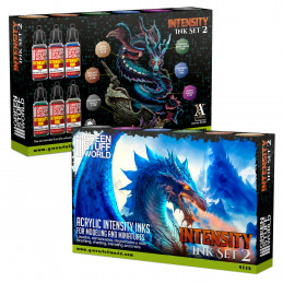 Set x6 Intensity Inks - Set 2 | Model Paint Sets