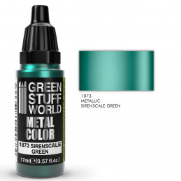 ▷ Metallic Paint SIRENSCALE GREEN