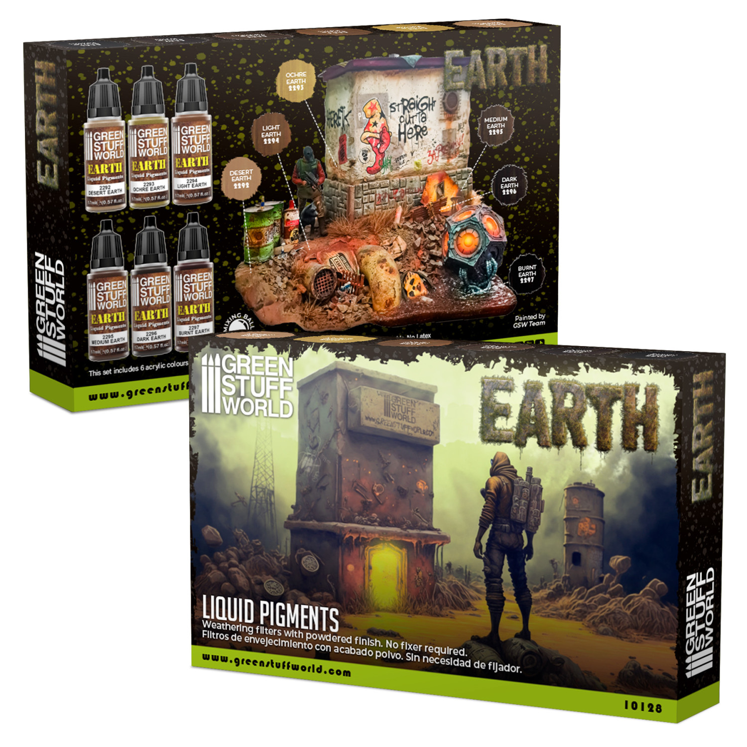 Liquid Pigments Set - Earth | - GSW